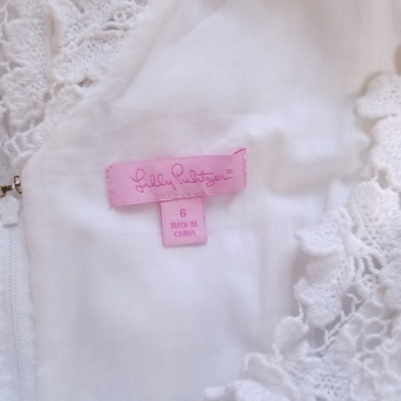 Lilly Pulitzer resort white Reeve Papillon Dress 6 - Picture 4 of 5